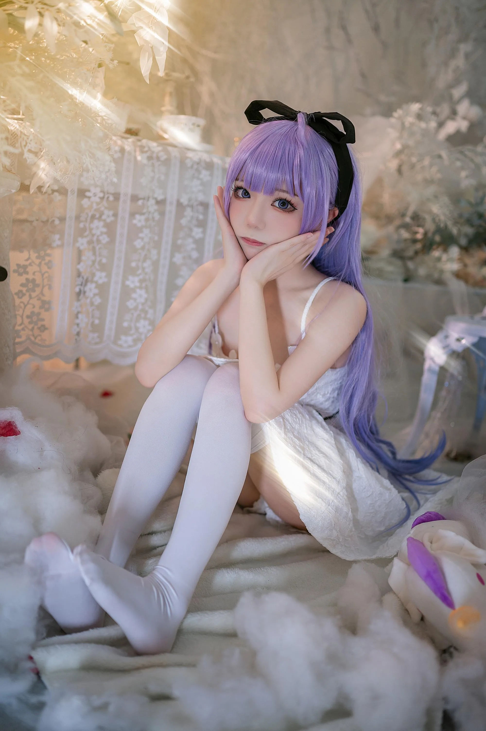 王胖胖u – NO.012 独角兽睡衣 [11P]插图7